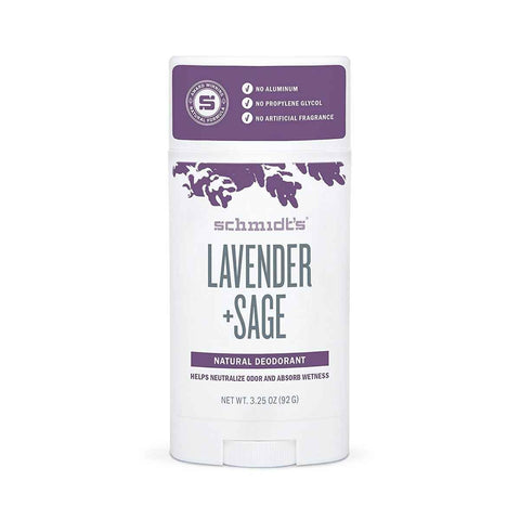 Schmidt's Lavender & Sage Natural Deodorant-3.25 Oz