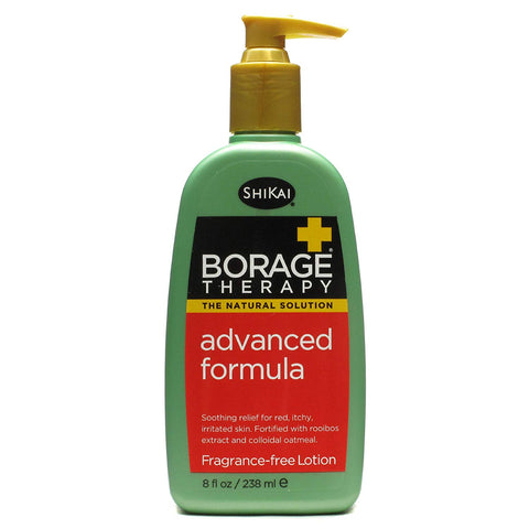 Shikai Borage Theraphy Advanced Formula Fragrance Free Lotion-8 Oz