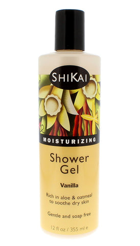 Shikai Moisturizing Shower Gel Vanilla-12 Oz