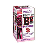 Natures Plus Shot-O-B12 5000 Mcg-30 Softgels
