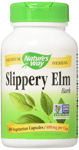 Nature's Way Slippery Elm Bark 400 Mg-100 Capsules