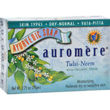 Auromere Ayurvedic Soap With Organic Neem Tulsi Neem-2.75 Oz