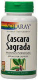 Solaray Cascara Sagrada Rhamnus Purshiana 450 Mg-100 Vegetarian Capsules