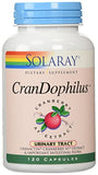 Solaray CranDophilus Cranberry Af Extract Urinary Tract-120 Vegetarain Capsules Note: Need To Be Refrigerated