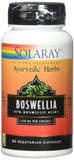 Solaray Boswelia 300 Mg Ayurvedic Herbs-60 Vegetarian Capsules