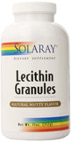 Solaray Lecithin Granules Natural Nutty Flavor-11 Oz