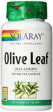 Solaray Olive Leaf Olea Europea 410 Mg-100 Veg Caps