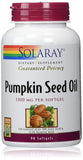 Solaray Pumpkin Seed Oil 1000 Mg Per Softgel-90 Softgels