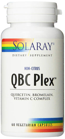 Solaray QBC-Plex Non-Citrus Dietary Supplement-60 Vegetarian Capsules