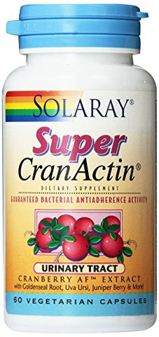 Solaray Super CranActin Urinary Tract-60 Veg Caps