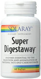 Solaray Super Digest Away Dietary Supplement-60 Capsules