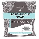 Soothing Touch Herbal Therapy Sore Muscle Soak Bath Salts-32 Oz