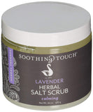Soothing Touch Lavender Herbal Salt Scrub Calming-20 Oz