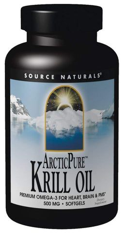 Source Naturals Arctic Pure Krill Oil 500 Mg-60 Softgels