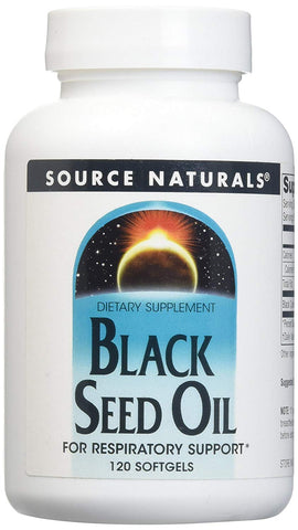 Source Naturals Black Cumin Seed Oil-120 Softgels