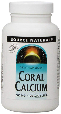 Source Naturals Coral Calcium 600 Mg-120 Capsules