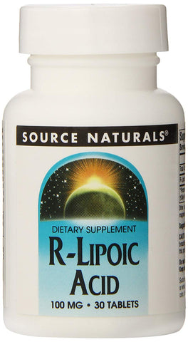 Source Naturals R-Lipoic Acid 100 Mg-30 Tablets