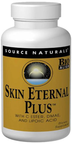 Source Naturals Skin Eternal Plus With DMAE, Lipoic Acid & C-Ester-60 Tablets