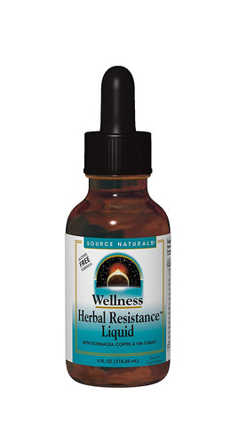 Source Naturals Wellness Herbal Resistance Liquid-4 Oz