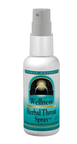 Source Naturals Wellness Herbal Throat Spray-1 Oz