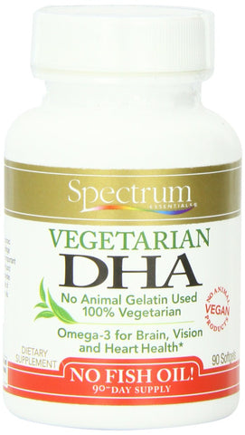 Spectrum Vegetarian DHA-90 Softgels