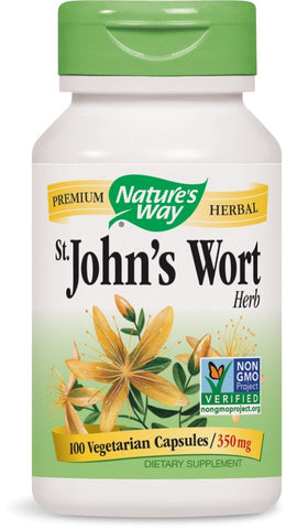 Nature's Way John's Wort Positive Mood-100 Capsules