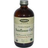 Flora Organic Sunflower Oil Cold Pressed & Unrefined-8.5 Oz