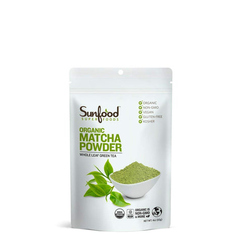 Sunfood Superfoods Organic Matcha Powder-4 Oz