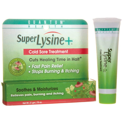 Quantum Health Super Lysine+ Cold Sore Treatment-0.75 Oz