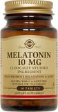 Solgar Melatonin, 10 mg, Tablets - 60 Each