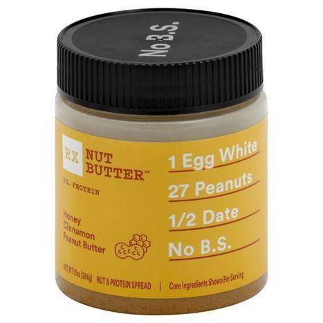 RxBar Nut Butter Nut & Protein Spread, Honey Cinnamon Peanut Butter - 10 Ounces