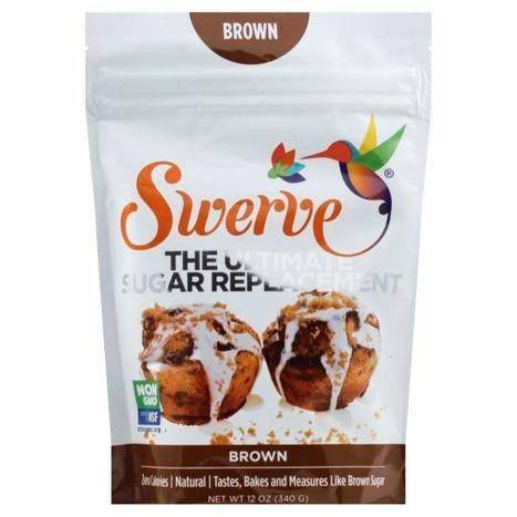 Swerve Sweetener, Zero Calories, Natural, Brown - 12 Ounces