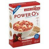 Love Grown Cereal, Power O's, Strawberry - 10 Ounces