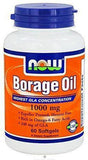 NOW Borage Oil 1000MG - 60 Softgels