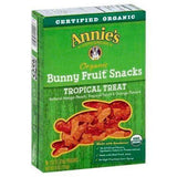 Annies Fruit Snacks, Bunny, Organic, Tropical Treat - 5 Each