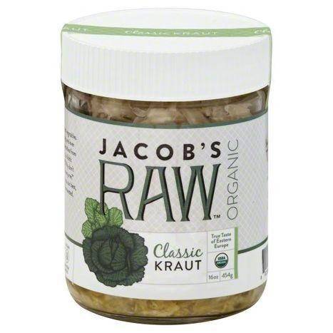 Jacobs Raw Kraut, Organic, Classic - 16 Ounces