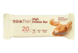 ThinkThin High Protein Bar, Creamy Peanut Butter, Chocolate Dipped - 2.1 Ounces