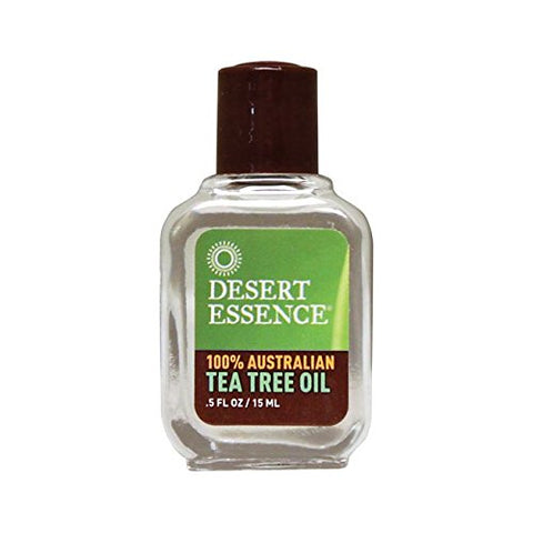 Desert Essence 100% Australian Tea Tree Oil-0.5 Oz