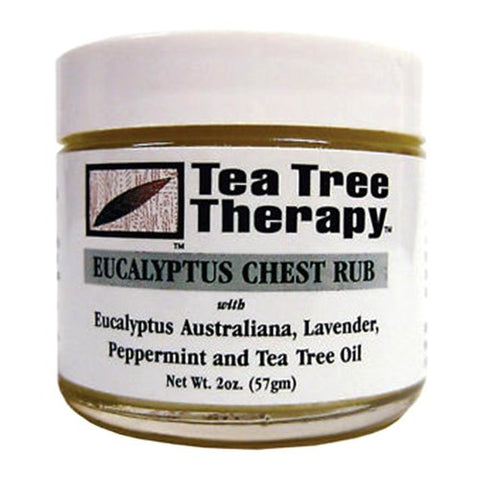 Tea Tree Therapy Eucalyptus Chest Rub-2 Oz