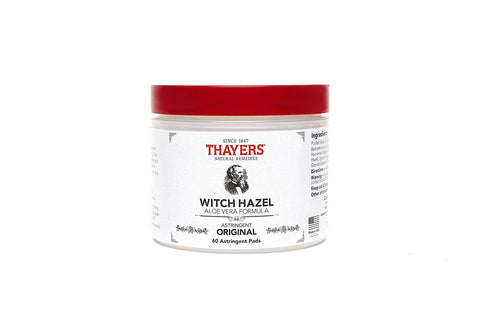 Thayers Witch Hazel Astringent Original-60 Astringent Pads