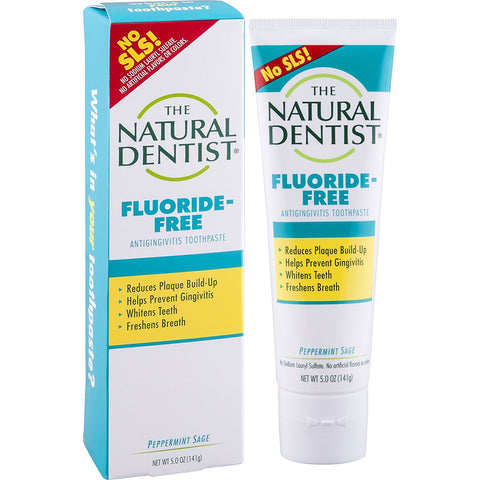 The Natural Dentist Toothpaste Reduces Plaque Build Up-5 Oz