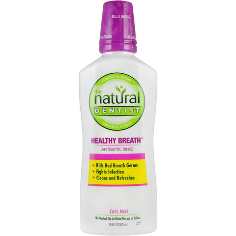 The Natural Dentist Healthy Breath Cool Mint-16.9 Oz