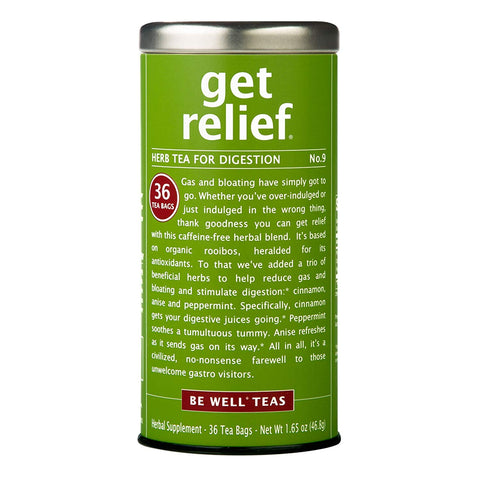 The Republic Of Tea Get Relief Tea 36 Tea Bags-1.65 Oz