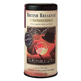 The Republic Of Tea British Breakfast 50 Unbleached Tea Bags-2.8 Oz