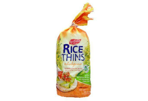 Real Foods Rice Thins Wholegrain