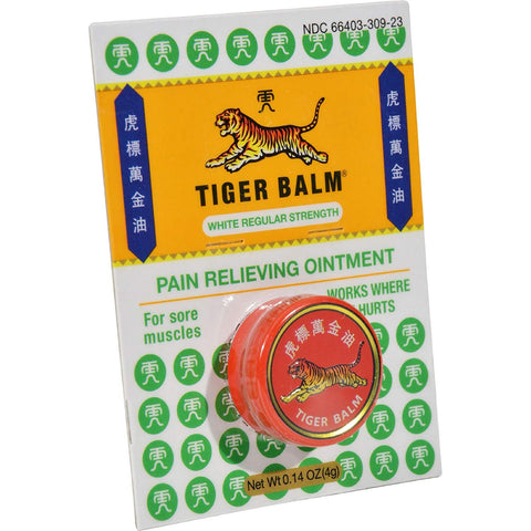 Tiger Balm Pain Relieving Ointment-0.14 Oz