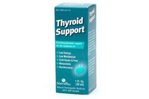 NATRA-BIO Thyroid Support, Vegetarian Formula