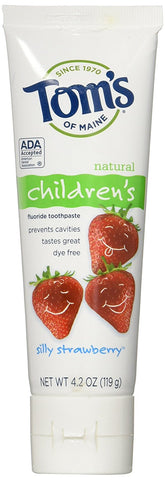 Tom's Of Maine Children's Toothpaste Silly Strawberry-4.2 Oz