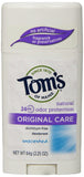 Tom's Of Maine Original Care Deodorant Unscented-2.25 Oz