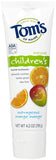 Tom's Of Maine Children's Toothpaste Outrageous Orange Mango-4.2 Oz